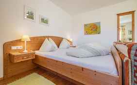 Schlafzimmer in der Suite Frühling